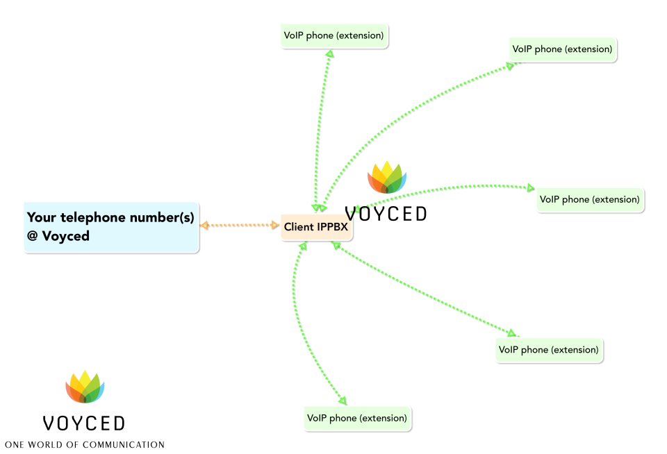 screenshot of Voyced IPPBX